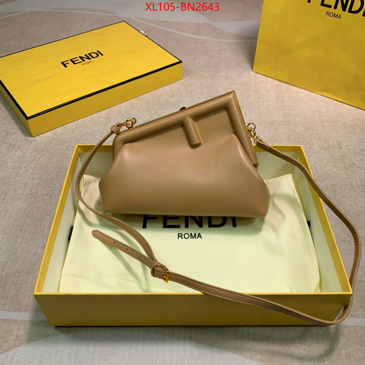 Fendi Bags(4A)-First Series-,wholesale 2023 replica ,ID: BN2643,$: 105USD