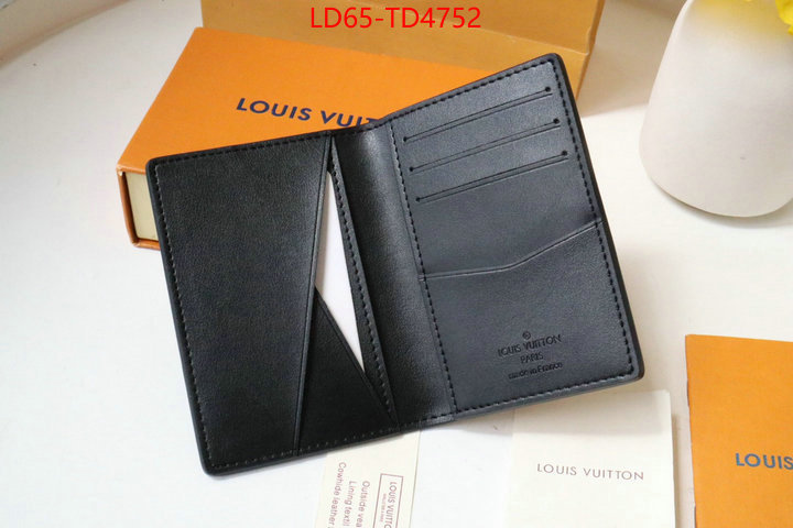 LV Bags(TOP)-Wallet,ID: TD4752,$: 65USD