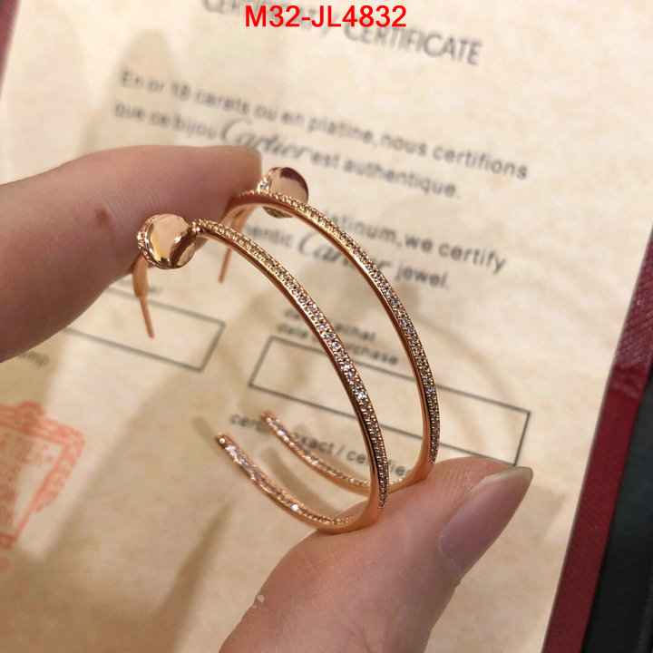Jewelry-Cartier,wholesale replica ,ID: JL4832,$: 32USD