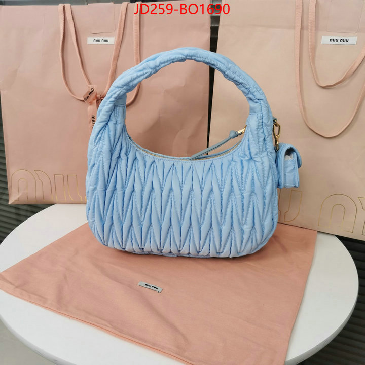 Miu Miu Bags(TOP)-Handbag-,sellers online ,ID: BO1690,$: 259USD