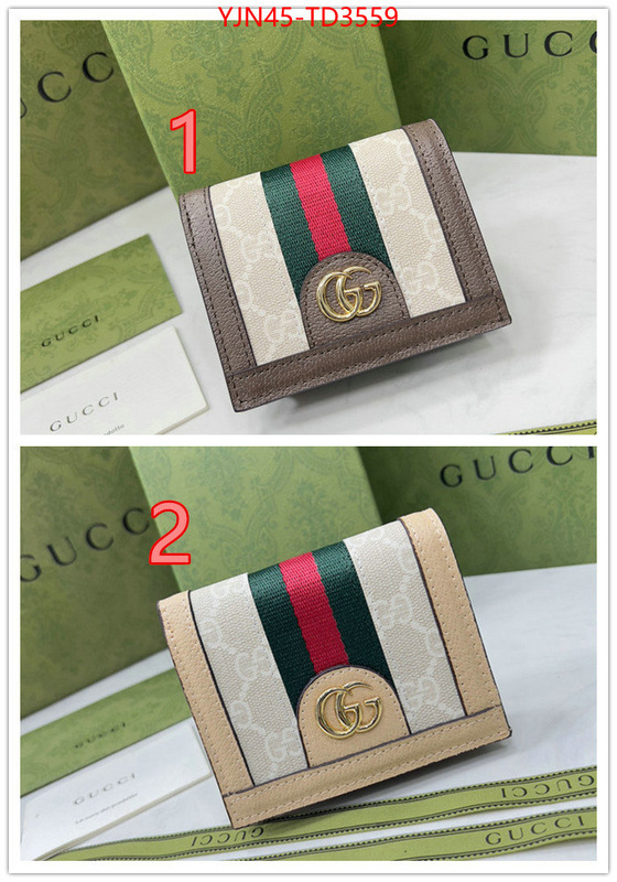 Gucci Bags(4A)-Wallet-,best replica ,ID: TD3559,$: 45USD