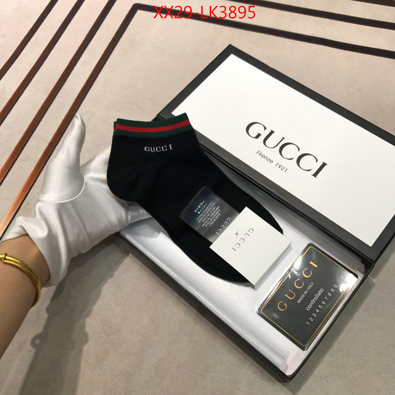 Sock-Gucci,the quality replica , ID: LK3895,$:29USD