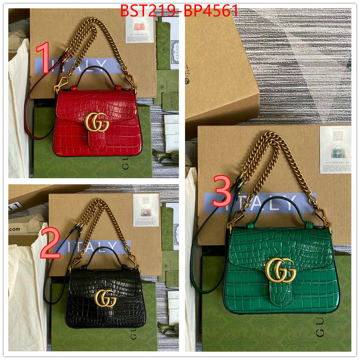 Gucci Bags(TOP)-Marmont,how to find designer replica ,ID: BP4561,$: 219USD