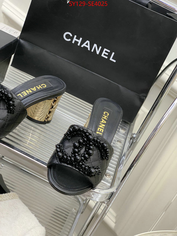 Women Shoes-Chanel,what best designer replicas , ID: SE4025,$: 129USD