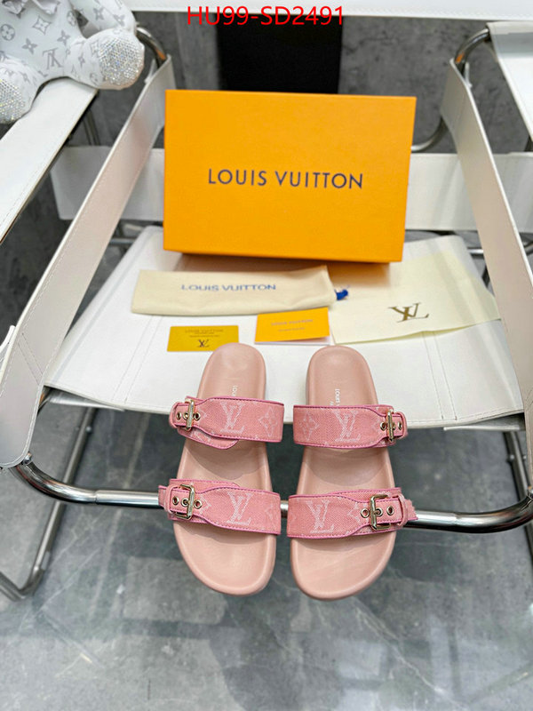 Women Shoes-LV,1:1 replica wholesale , ID: SD2491,$: 99USD