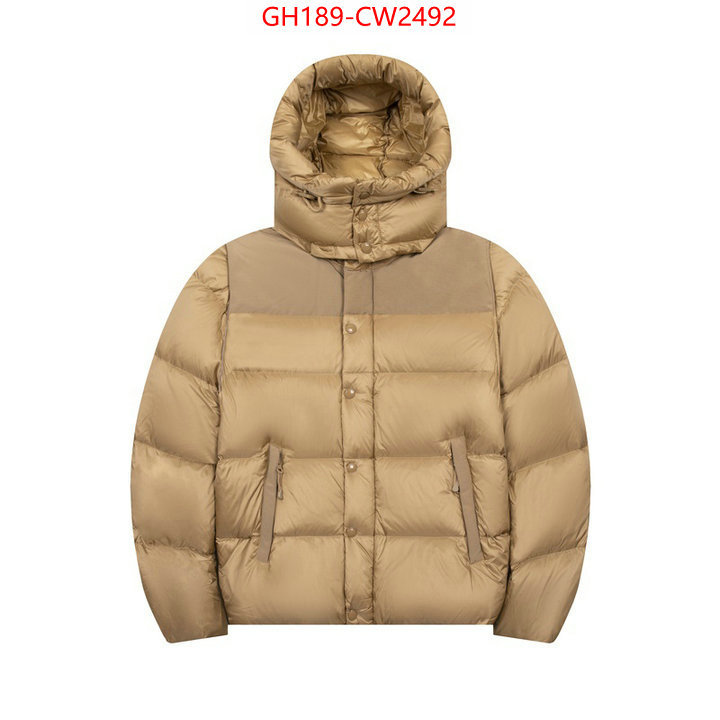 Down jacket Men-Burberry,where should i buy to receive , ID: CW2492,$: 189USD