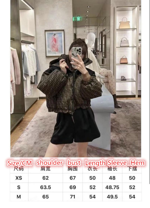 Down jacket Women-Fendi,where can i buy the best quality , ID: CO2431,$: 169USD