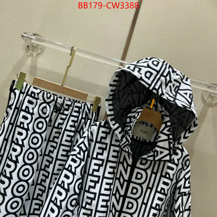 Clothing-Fendi,wholesale , ID: CW3388,$: 179USD
