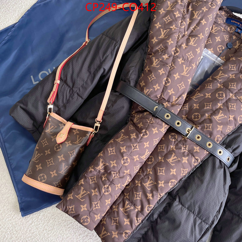 Down jacket Women-LV,where to buy fakes , ID: CO412,$: 249USD