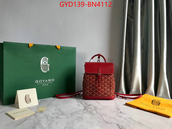 Goyard Bags(4A)-Backpack-,how to start selling replica ,ID: BN4112,$: 139USD