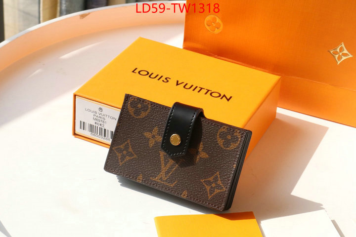 LV Bags(TOP)-Wallet,ID: TW1318,$: 59USD