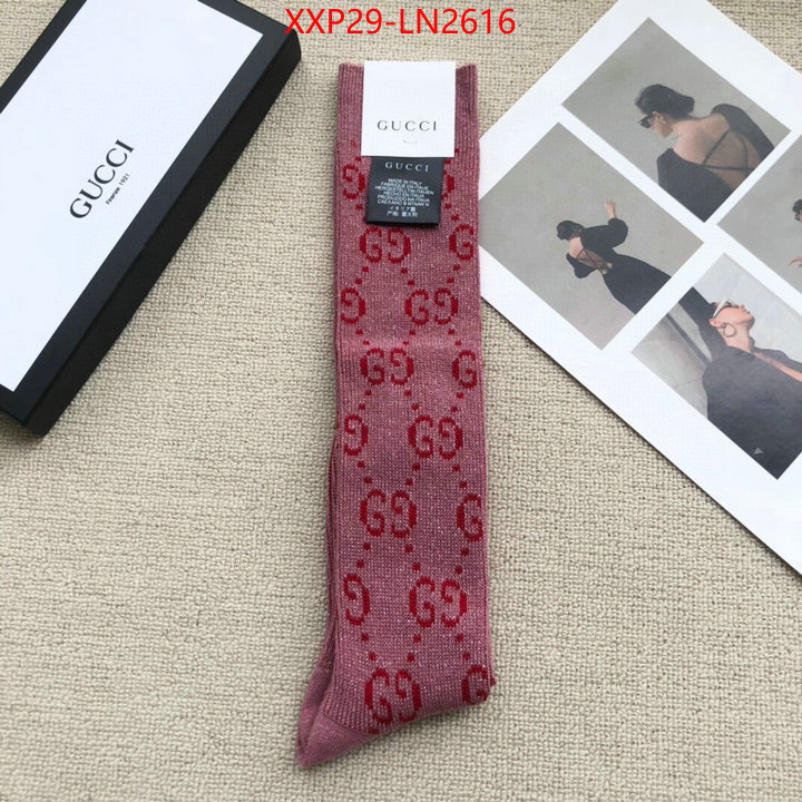 Sock-Gucci,brand designer replica , ID: LN2616,$: 29USD