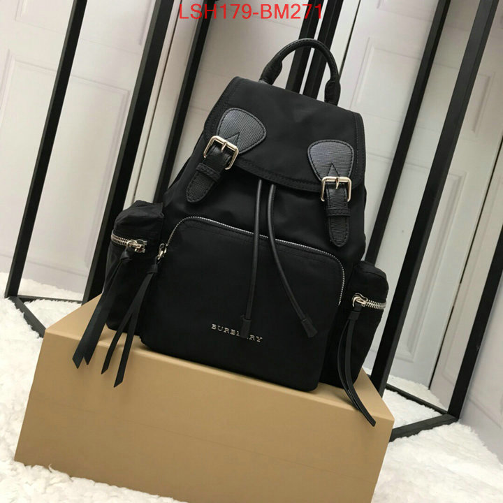 Burberry Bags(TOP)-Backpack-,buy top high quality replica ,ID: BM271,$:179USD