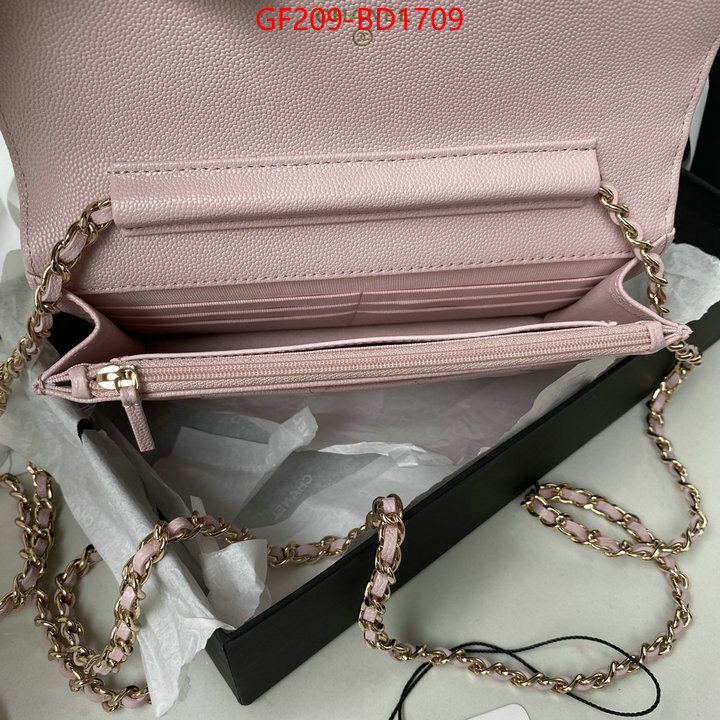 Chanel Bags(TOP)-Diagonal-,ID: BD1709,$: 209USD