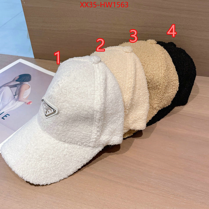 Cap (Hat)-Prada,designer fake , ID: HW1563,$: 35USD