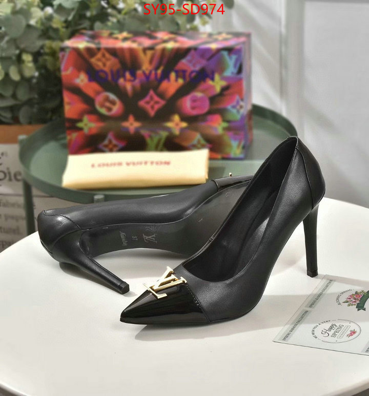 Women Shoes-LV,how to buy replica shop , ID: SD974,$: 95USD