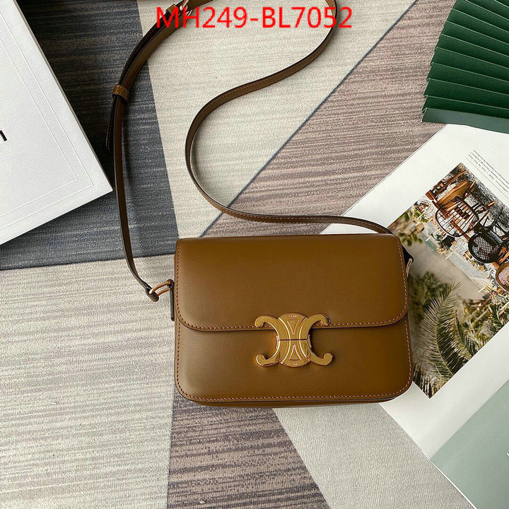 CELINE Bags(TOP)-Triomphe Series,brand designer replica ,ID: BL7052,$: 249USD