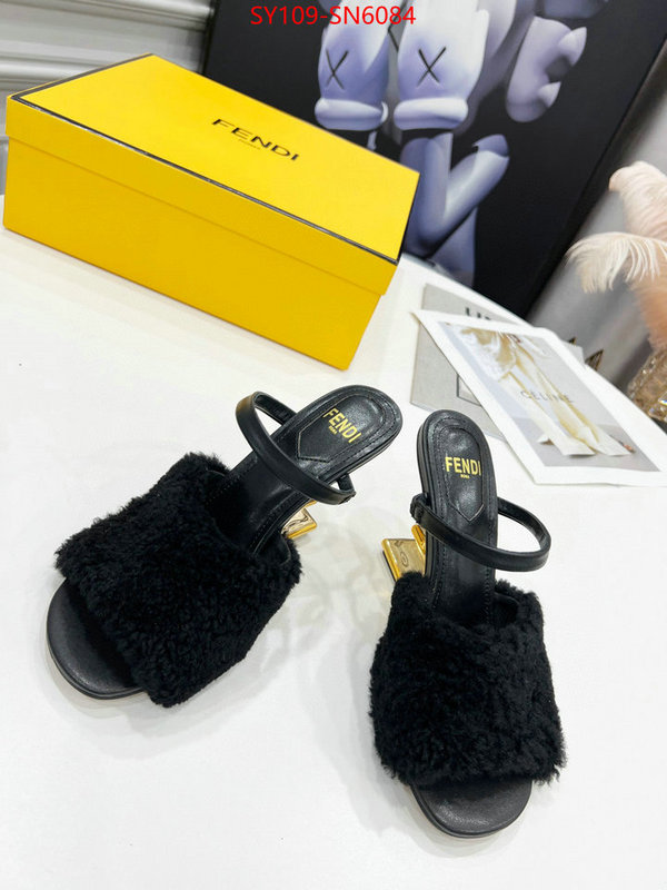 Women Shoes-Fendi,replica how can you , ID: SN6084,$: 109USD