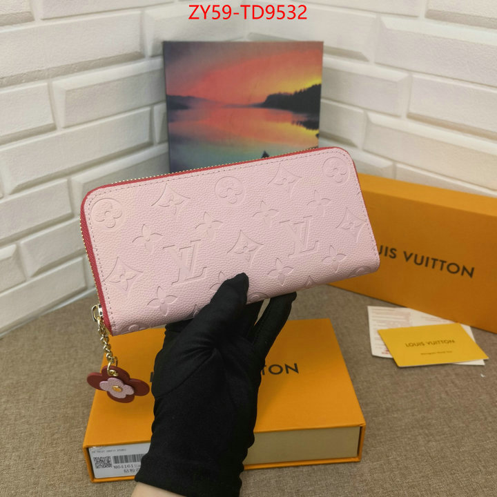 LV Bags(4A)-Wallet,top grade ,ID: TD9532,$: 59USD