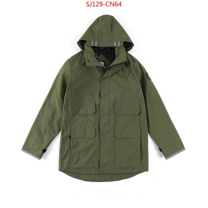 Down jacket Men-Canada Goose,top quality designer replica , ID: CN64,$: 129USD