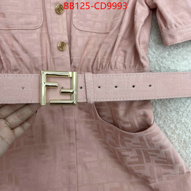 Clothing-Fendi,top quality replica , ID: CD9993,$: 125USD