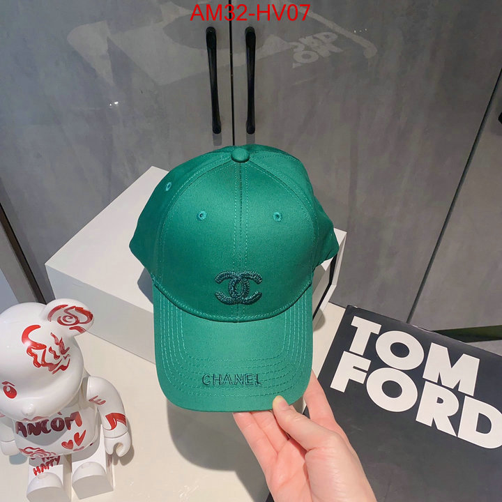 Cap (Hat)-Chanel,replica every designer , ID: HV07,$: 32USD