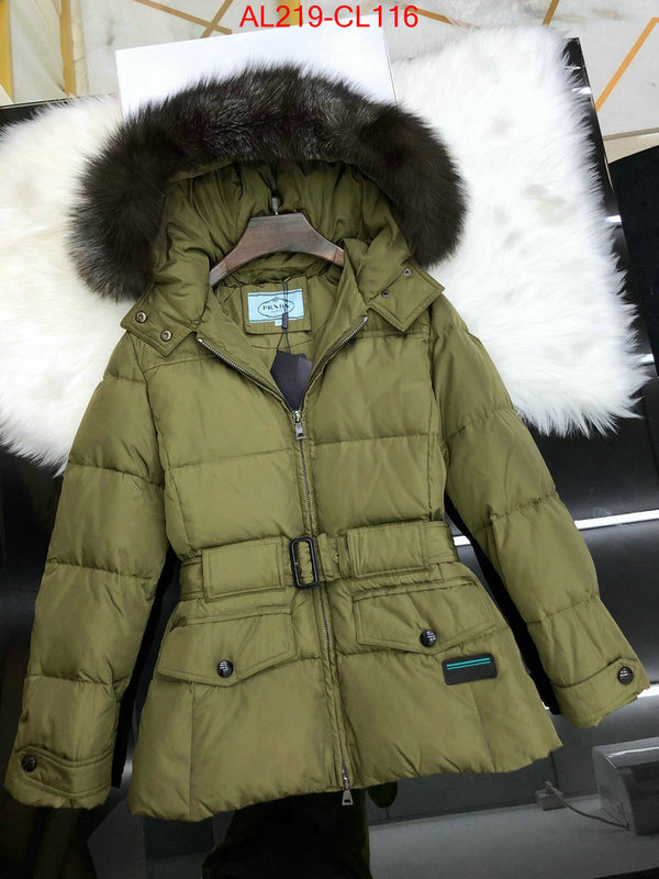 Down jacket Women-Prada,find replica , ID: CL116,$:219USD