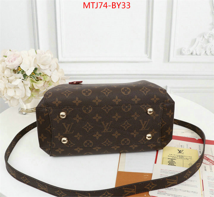 LV Bags(4A)-Handbag Collection-,ID: BY33,