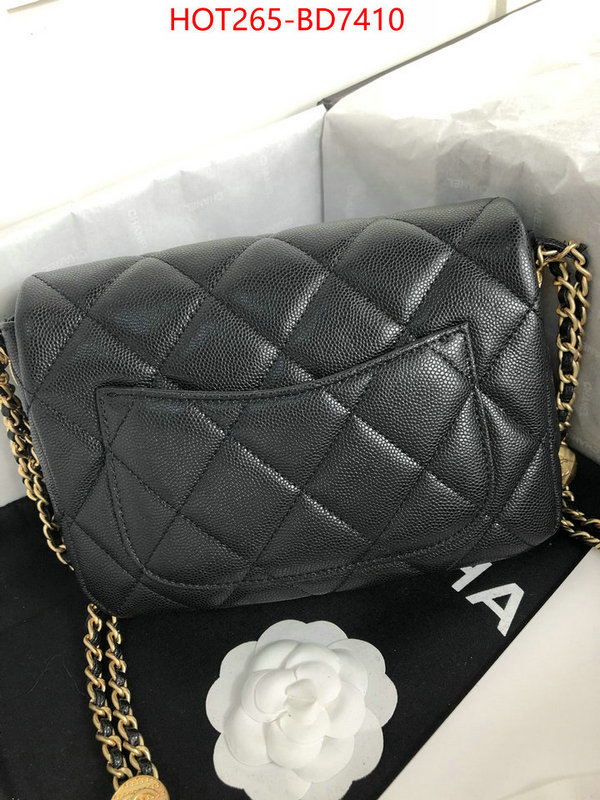 Chanel Bags(TOP)-Diagonal-,ID: BD7410,$: 265USD