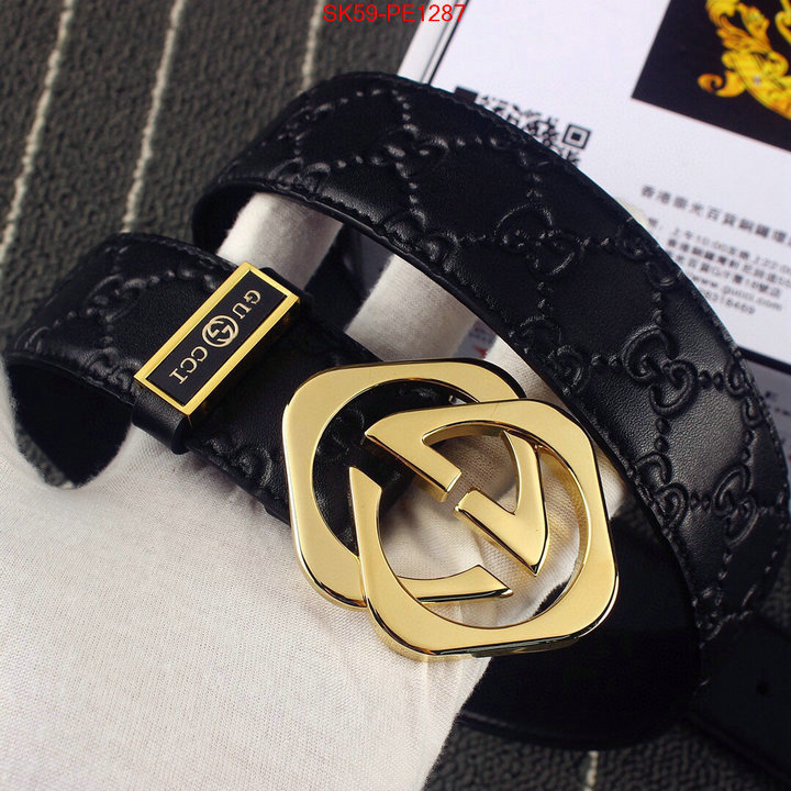 Belts-Gucci,buy 2023 replica , ID: PE1287,$: 59USD