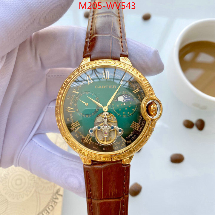 Watch(TOP)-Cartier,the best quality replica , ID: WV543,$:205USD