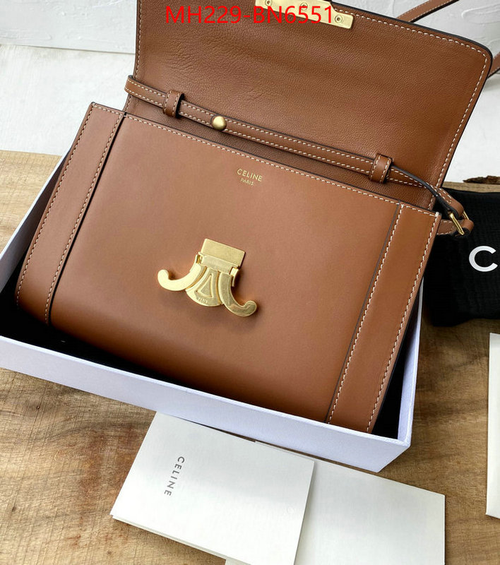 CELINE Bags(TOP)-Triomphe Series,website to buy replica ,ID: BN6551,$: 229USD