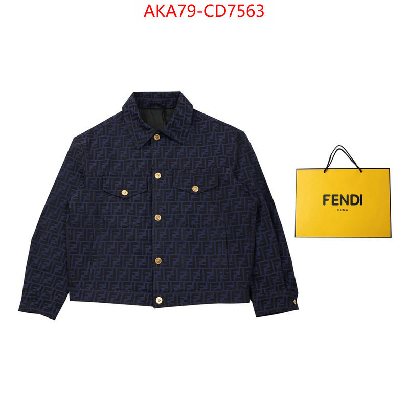 Clothing-Fendi,7 star collection , ID: CD7563,$: 79USD