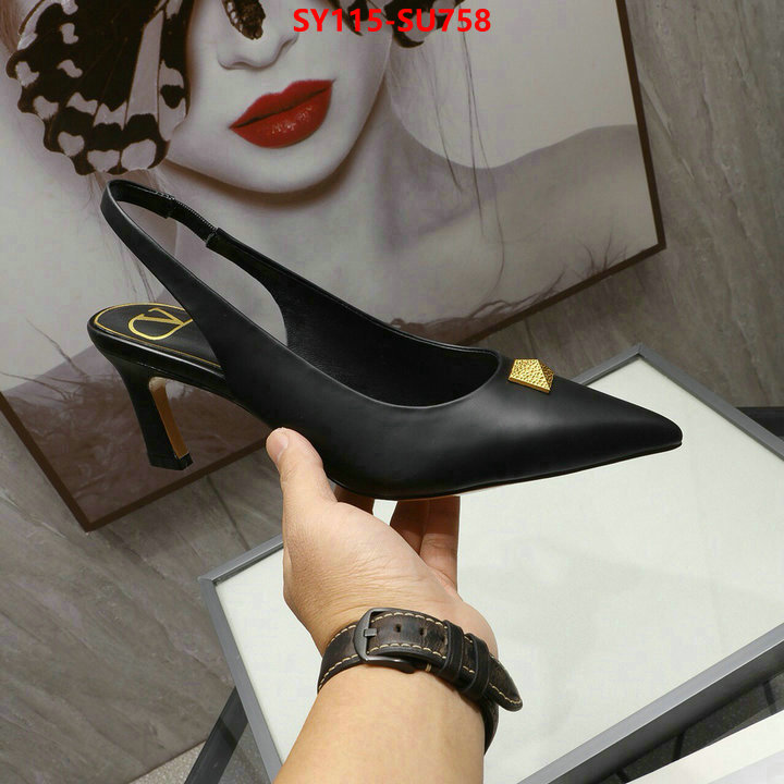 Women Shoes-Valentino,where can i buy the best 1:1 original , ID: SU758,$: 115USD