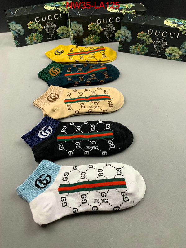 Sock-Gucci,high quality customize , ID:LA125,$: 35USD