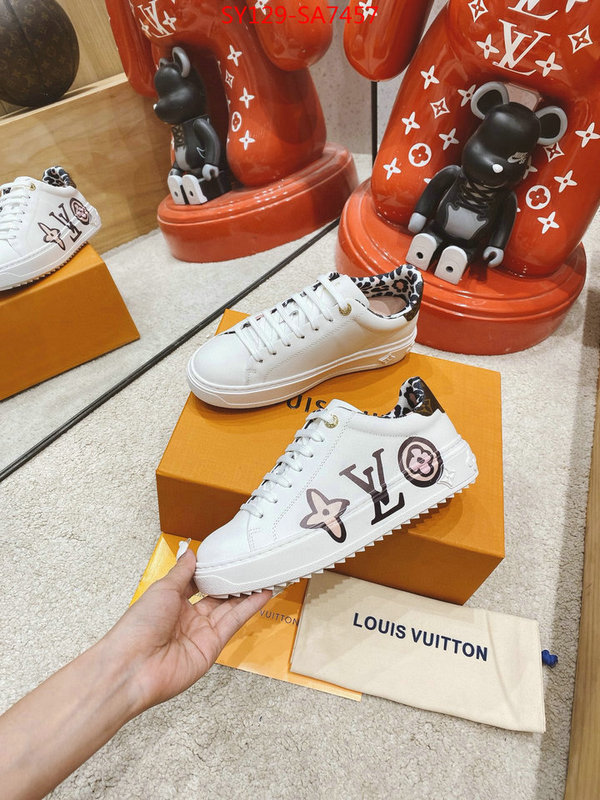 Women Shoes-LV,wholesale replica , ID: SA7457,$: 129USD