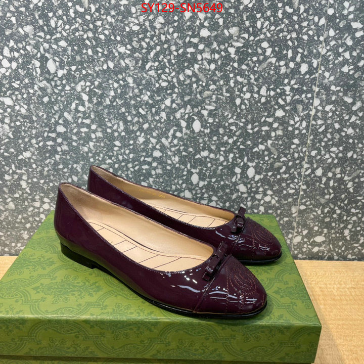 Women Shoes-Gucci,7 star quality designer replica , ID: SN5649,$: 129USD