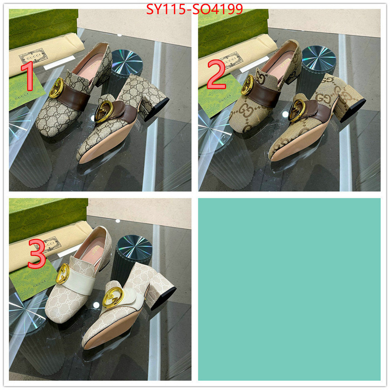 Women Shoes-Gucci,shop cheap high quality 1:1 replica , ID: SO4199,$: 115USD