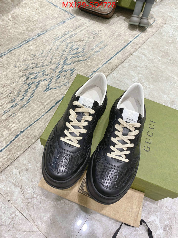 Men Shoes-Gucci,top sale , ID: SO4728,$: 129USD