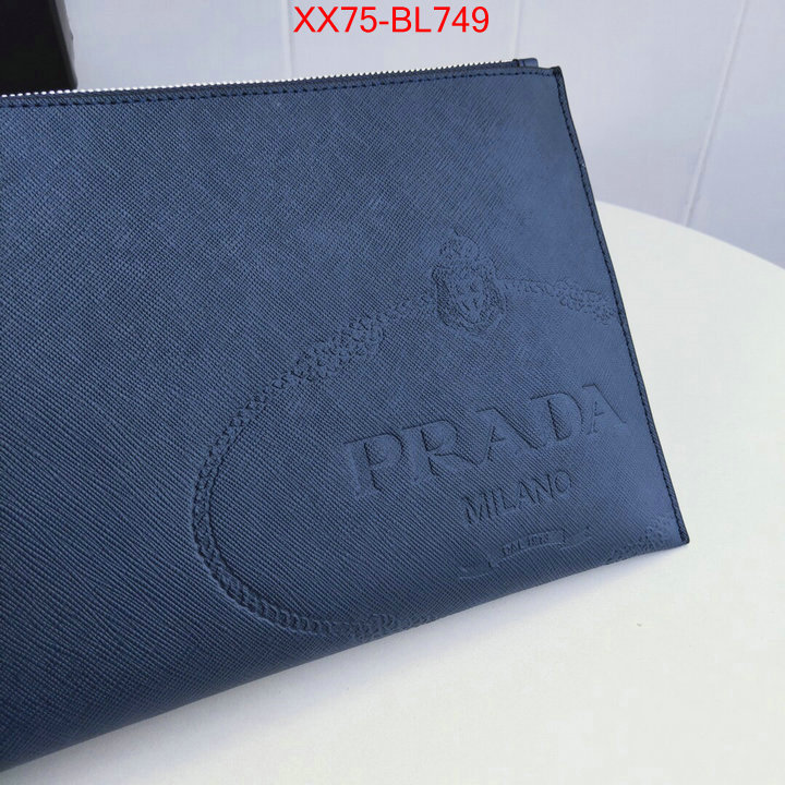 Prada Bags(TOP)-Clutch-,ID: BL749,$:75USD