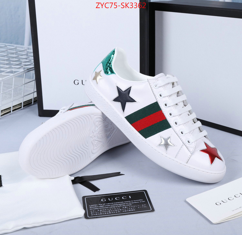 Women Shoes-Gucci,7 star quality designer replica , ID: SK3362,$:75USD