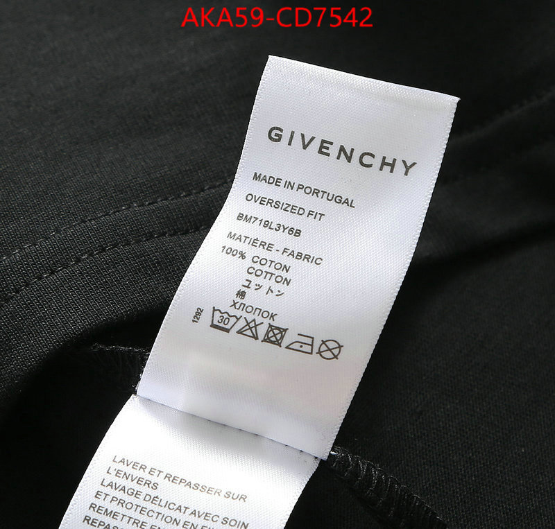 Clothing-Givenchy,counter quality ,ID: CD7542,$: 59USD