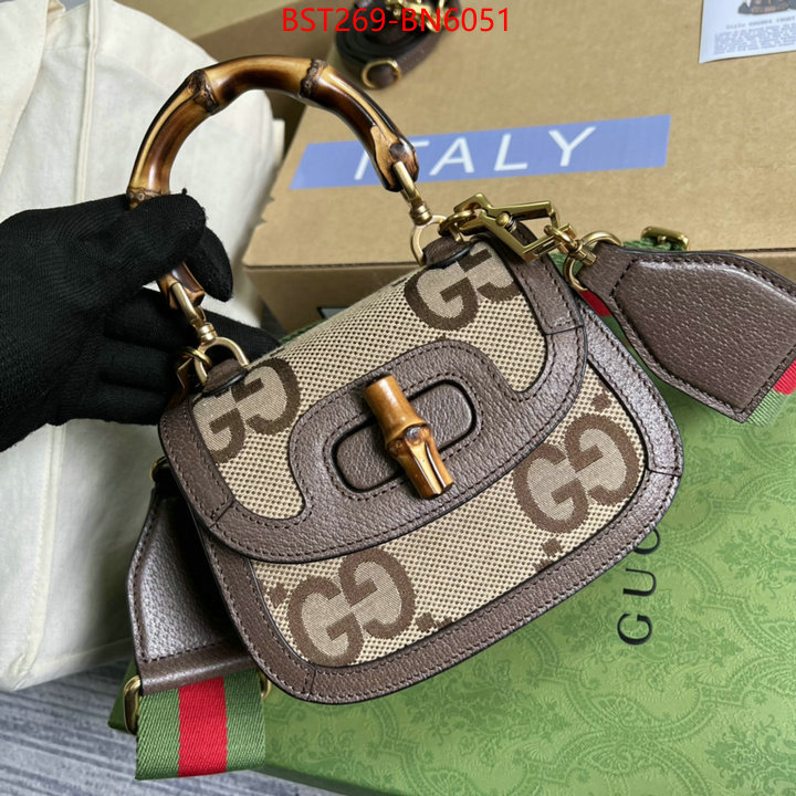 Gucci Bags(TOP)-Diana-Bamboo-,designer replica ,ID: BN6051,$: 269USD