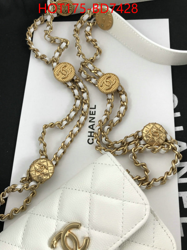 Chanel Bags(TOP)-Diagonal-,ID: BD7428,$: 175USD