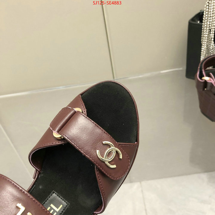 Women Shoes-Chanel,2023 luxury replicas , ID: SE4883,$: 125USD