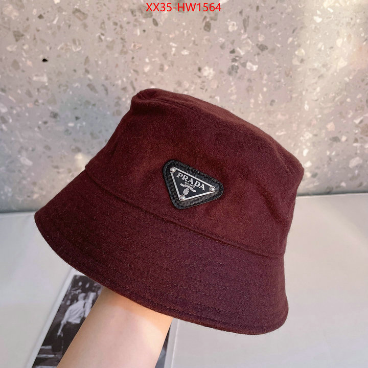 Cap (Hat)-Prada,the highest quality fake , ID: HW1564,$: 35USD