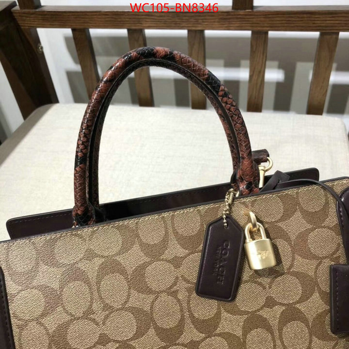 Coach Bags(4A)-Handbag-,what is a counter quality ,ID: BN8346,$: 105USD