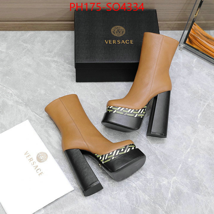 Women Shoes-Versace,mirror copy luxury , ID: SO4334,$: 175USD