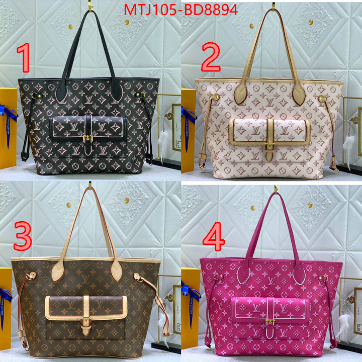 LV Bags(4A)-Neverfull-,7 star collection ,ID: BD8894,$: 105USD