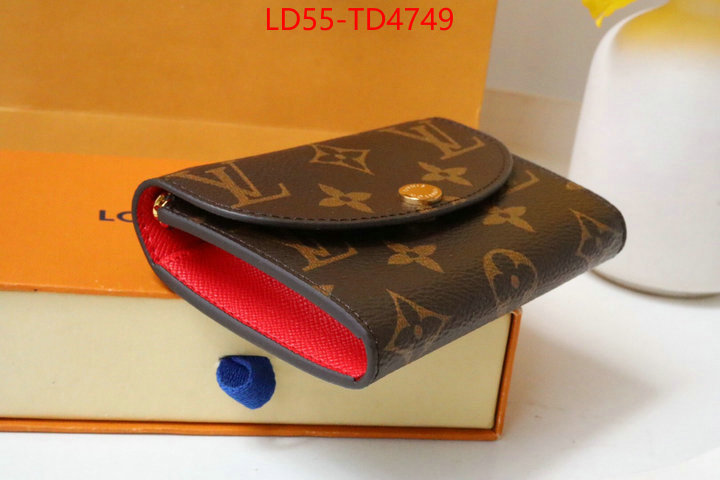 LV Bags(TOP)-Wallet,ID: TD4749,$: 55USD